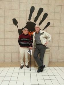 Henry, a old friend of my Mom's. Conversation took us back to the 1930's.